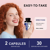 60 Capsules Complexe NAD+ pour Hommes L-Arginine L-Citrulline Curcuma Soutien Vitalité Équilibre Masculin Santé Naturelle Approvisionnement Direct Usine