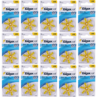 6 pièces de piles auditives au zinc-air A10 taille 10 10A PR70 1,45V haute performance longue durée