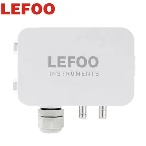 LEFOO Pemancar Tekanan Diferensial Sensitif, untuk AC HVAC Output 4-20ma RS232