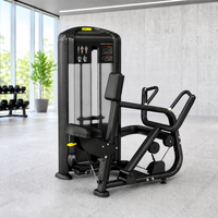 Machine de musculation commerciale pour la musculation, appareil de musculation double traction dorsale, équipement de gym pour l'entraînement