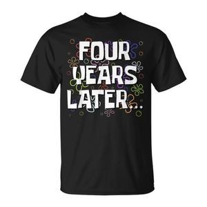 Camiseta con meme de cuatro años después, regalo de cumpleaños para niños - Product Image 1