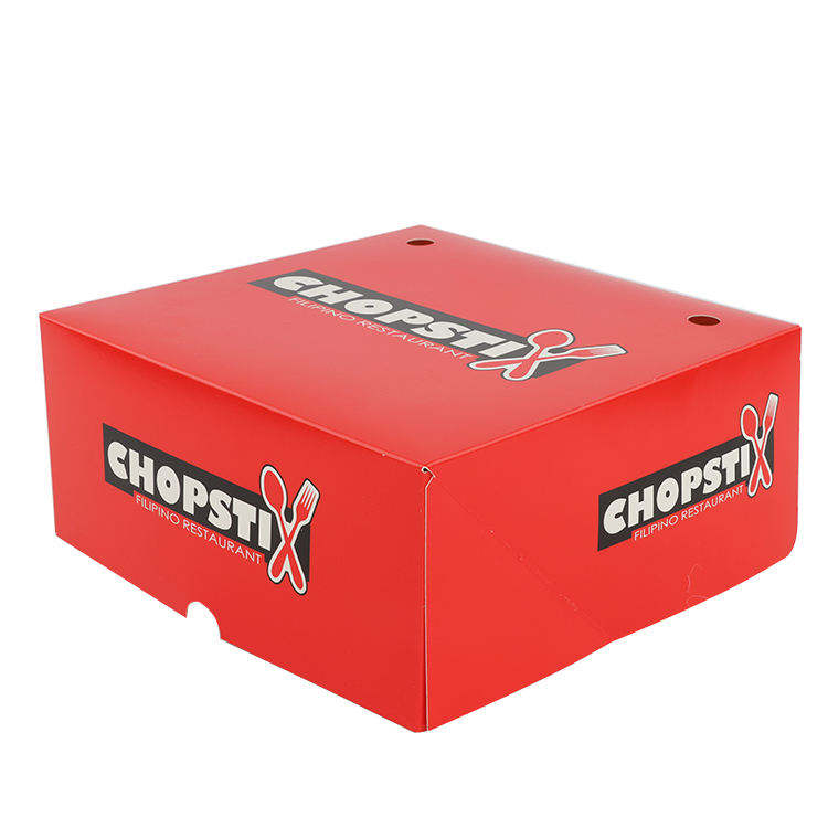 High Quality Multi Size Fried Chicken Box Custom Food Grade Take Out Fast Food Paper Packaging Container Paper Box