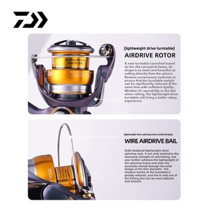 Daiwa Regal CS LT 24 moulinet de pêche ultra léger étanche pour leurre Deep Line Cup Light Spining Reel en métal pour faux appâts - Product Image 4