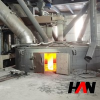 Fours à arc submergé de 100kw pour la fusion de métaux, four métallurgique de fonte de plomb pour ferraille d'acier et de fer