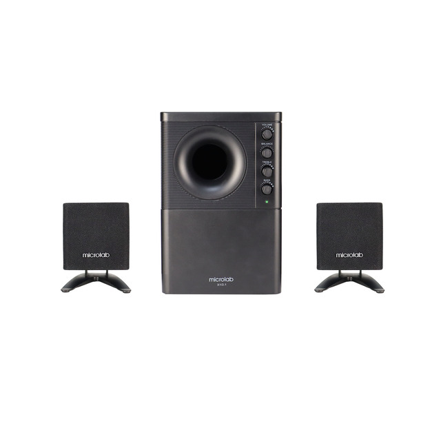 Microlab Hot Selling High Quality Outdoor and Indoor Subwoofer Speaker with AUX and RCA Portable Speakers X1