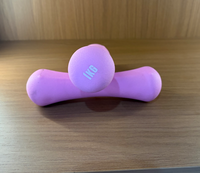 Haltères en néoprène 2 kg, revêtement en uréthane de qualité supérieure, poignée durable et confortable, paire pour la musculation des bras, la relaxation musculaire, la salle de sport à domicile