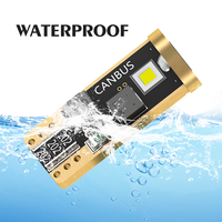 Ampoules de voiture super lumineuses, ambre, 12v, 194, 168, Canbus, T10, LED pour éclairage de plaque d'immatriculation