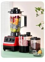 Mixeur Commercial Puissant et Robuste pour Smoothies – Blender Électrique Professionnel 3-en-1 Haute Performance