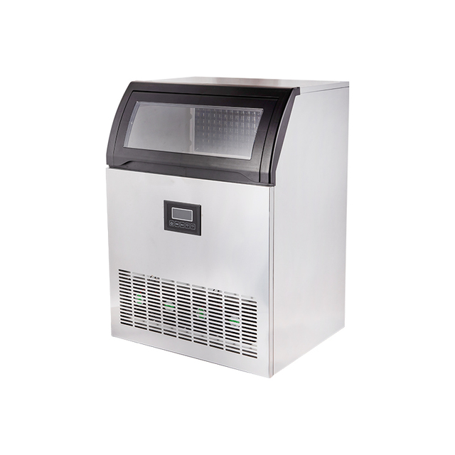 Factory Direct SKOFO Electric Commercial Stainless Steel Touchpad Control 750W Automatic Ice Cube Block Maker with 25kg Storage