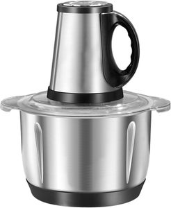 Hachoir à légumes professionnel en acier inoxydable, mini robot culinaire multifonction 2L 3L 5L, machine électrique pour la préparation des aliments - Product Image 1