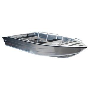 Barco de Aluminio de <span class=keywords><strong>6</strong></span> <span class=keywords><strong>Metros</strong></span> (19.7 pies), Eje Largo, Ancho 2m, Altura 0.8m - Product Image 2