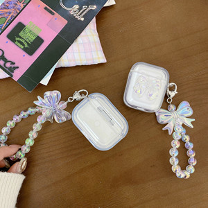 Perla fiore di lusso per Air pods Pro 3 custodie <span class=keywords><strong>3D</strong></span> per Airpods custodie carine - Product Image 2
