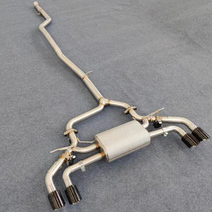 Tubos de Escape Catback OEM de Fábrica MM SS304/Titanio para <span class=keywords><strong>BMW</strong></span> <span class=keywords><strong>525</strong></span>/528/530 G30/G38 2.0T B48 2017-- Silenciador Valvetronic - Product Image 1