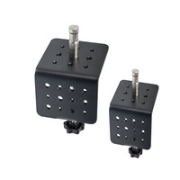 Support de téléphone personnalisé pour poteau TV, pince robuste, support pour casque, support de téléphone