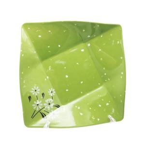 Platos de Melamina Ecológicos Modernos de 9 Pulgadas Cuadrados para <span class=keywords><strong>Pasta</strong></span>, Postre, Uso en Restaurantes, Patrones Personalizados, Juego al por Mayor para Fiestas - Product Image 4