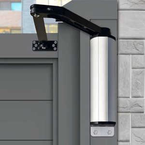 Porte automatique résidentielle pour appartement, 110V/220V, 150kg/250kg, à entraînement DC sans balais 24V, à montage latéral, en alliage d'aluminium, pour extérieur - Product Image 6