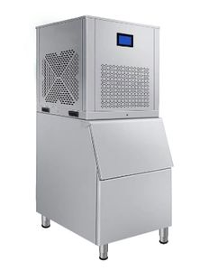 Macchina per Cubetti di Ghiaccio Commerciale in Acciaio Inox di Media e Piccola Capacità, Alta Capacità Automatica per Produzione di Ghiaccio Tritato e Granulare - Product Image 4