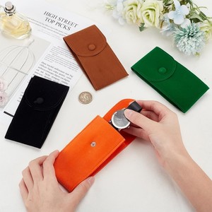 5x2.8 "nhung xem tay áo trường hợp Túi du lịch duy nhất với các tông chèn - Product Image 3