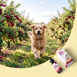 Suplemento Líquido de Arándanos OEM para la Salud del Tracto Urinario de Perros y Gatos, Apoyo para la Vejiga, Infecciones Urinarias, Cálculos en la Vejiga, Incontinencia, Botellas de 60 ml - Product Image 2