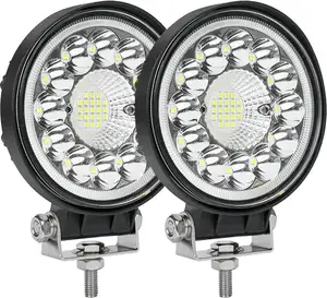 4.5 pollici 26W Round Spot Flood Combo fascio 9-60V luce di guida lavoro ATV UTV SUV LED luci rotonde fuori strada