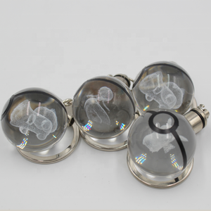<span class=keywords><strong>Llavero</strong></span> <span class=keywords><strong>de</strong></span> Cristal Grabado Personalizable al por Mayor, Duradero, <span class=keywords><strong>de</strong></span> 30 mm, con Luz LED, Diseño <span class=keywords><strong>de</strong></span> Bola Go <span class=keywords><strong>de</strong></span> Squirtle K9, para Regalo Infantil - Product Image 3