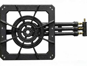 Réchaud à <span class=keywords><strong>gaz</strong></span> portable en fonte robuste pour cuisines commerciales, camping-cars, usage extérieur et barbecue domestique - Product Image 1