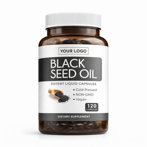แคปซูลน้ำมันเมล็ดดำ (Nigella Sativa) พรีเมียมระดับนานาชาติ สำหรับผู้ทานมังสวิรัติ สกัดเย็น วิตามินอี น้ำมันเมล็ดดำแบบซอฟต์เจล 2 แคปซูล - Product Image 1