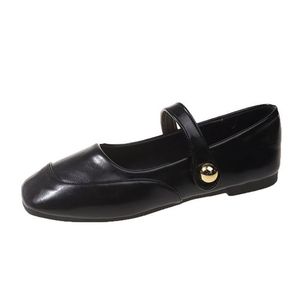 Scarpe Mary Jane in <span class=keywords><strong>Pelle</strong></span> Marrone e Nera per Ragazze, con Cinturino Regolabile, Leggere, Traspiranti, Antiscivolo, Formali, per Primavera, Estate e Autunno - Product Image 4