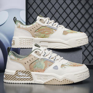 Zapatos deportivos informales transpirables de verano para hombre XY, zapatos para caminar a la moda con diseño de pintura al óleo inspirado en Secret Forest - Product Image 2