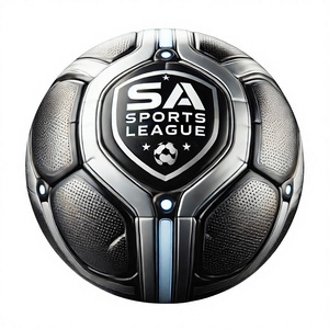 Balón de Fútbol de Liga Deportiva, Tamaño 5, Duradero, Grado Profesional, Inflado, Empaquetado - Product Image 1
