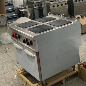 Attrezzatura da cucina 380V fornello elettrico con forno teglia elettrica - Product Image 3
