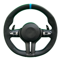 Volant en cuir M Sport pour BMW M2 M3 M4M5M6 F30 F10 F35 F22 E46 E90 E92 F10 F30 F32 E60 F Series Volant de voiture