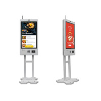 Kiosco de Autoservicio con Pantalla Táctil Capacitiva de 21.5/23.8/27/32 Pulgadas, Habilitado para SDK, para Pedidos y Pagos en Restaurantes, 10 Puntos, 1920x1080