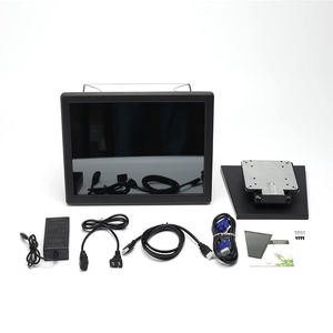 15 "écran tactile LCD moniteur caisse enregistreuse système <span class=keywords><strong>VOD</strong></span> POS Stand Restaurant VGA HD USB LED écran tactile moniteur - Product Image 2