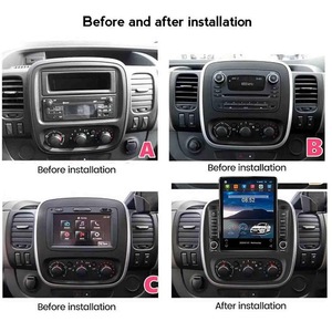 Unità di Navigazione Android 14 da 9.7 Pollici per Cruscotto Auto Renault Traffic 3 2014-2021 e <span class=keywords><strong>Opel</strong></span> Vivaro B 2014-2018, Touchscreen IPS - Product Image 4