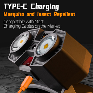 New Best Seller Factory Good Value Ultra Bright USB-C Rechargeable Led Headlamp <b>Smart</b> Head Lamp for Outdoor With Sensing - Product Image 2