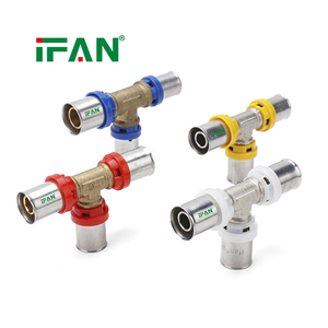 Raccords de plomberie en laiton IFAN très demandés, raccords de plomberie en <span class=keywords><strong>cuivre</strong></span> de 16 à 63 mm pour tuyaux multicouches - Product Image 3