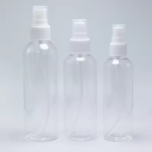 100ml Transparent Pet <b>Plastic</b> Spray Bottle - Product Image 5