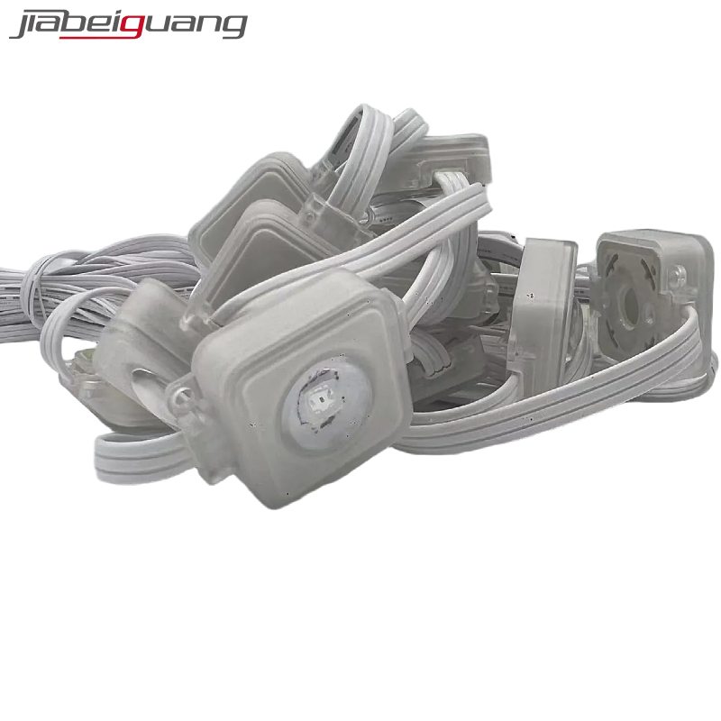 SM16703 IP67 Smart WiFi Controller - JBG-4530ICRGB-50 Permanent Outdoor LED Pixel Lights - Jiabeigua