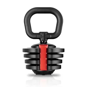 Corpo Fitness Home Exercício Concorrência Ajustável Nylon Aço Kettlebell Pesos Set 10Kg 21Lb Para Venda