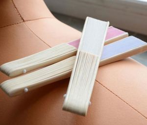 Abanicos Plegables de Bambú Vintage Japoneses y Chinos, Portátiles, Tallados, con Pinturas de Verano, para Bodas, Bailes y Fiestas, Recuerdo Perfecto - Product Image 4