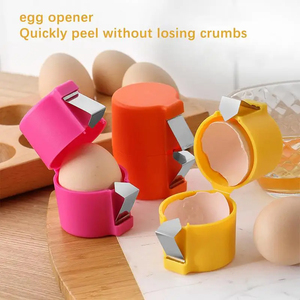 Egg Opener Egg Breaker Creative Egg Opener Tool Easy <b>Kitchen</b> Quick <b>Kitchen</b> Utensils for Raw Egg Cooking - Product Image 2