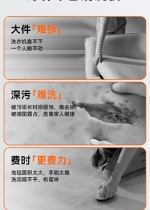 WHALEXIN <b>Spray</b> Brush Suction <b>Mop</b> All-in-One Fabric Vacuum Cleaner for Sofa Mattress Blanket - Product Image 2
