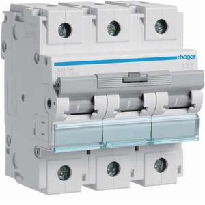 HMD399 Personalizzabile con Interruttore Automatico Hagers 3P 125 15 kA d 4.5m - Product Image 1