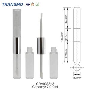 Envase Doble para Brillo Labial 2 en 1 de 7ml*2, Tubo de Brillo Labial y Aceite Labial de Doble Cara - Product Image 2