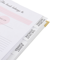 Braut journal Eleganter Hochzeits planer Bester Freund Hochzeits geschenk zur Braut