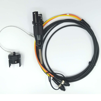 Connecteur circulaire de blindage de câble optique de caméra HD 3K 93C