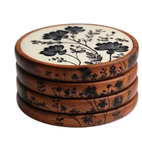 La plupart des ventes de sous-verres ronds carrés en résine époxy avec support de qualité supérieure personnalisés disponibles dans un design personnalisé de l'Inde