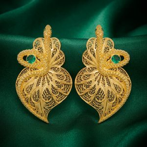 Pendientes Colgantes de Plata Hechos a Mano con Circonitas, Estilo Bohemio, Unisex, de Moda - Product Image 3