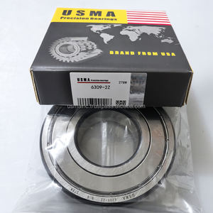 Roulement USMA 6301 2RS 6302 6303 6304 6305 6308 6309 ZZ 2RS 6322 6301 Roulements à billes à gorge profonde 6300 Roulement 6300 2RS - Product Image 1